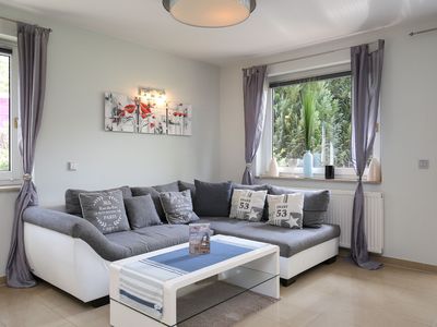 Wohnzimmer mit Sofaecke