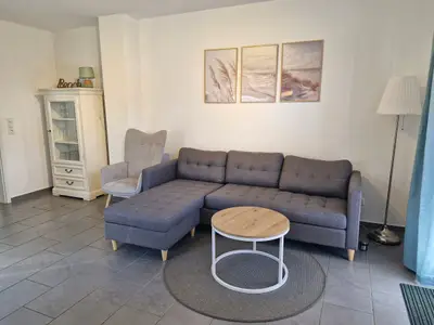 Wohnzimmer mit Sofaecke