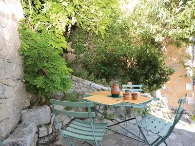 outside