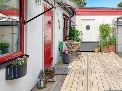 outside