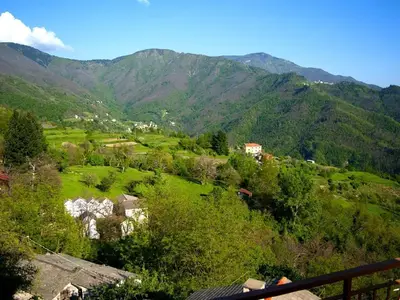 Blick vom Balkon der Ostseite