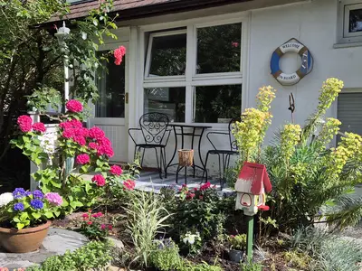 Gartenzugang Wintergarten