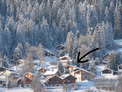 Ferienwohnung Arnika Montana, Brigels, Schütterle, Aussenansicht