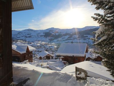 Ferienwohnung Arnika Montana, Brigels, Schütterle, Aussicht