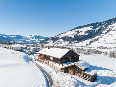 Außenseite Ferienhaus [Winter]