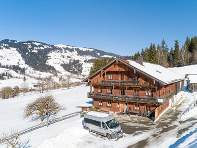 Außenseite Ferienhaus [Winter]