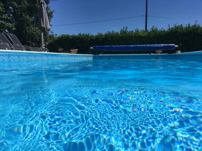 Schwimmbad des Ferienhauses