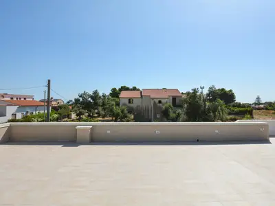 outside