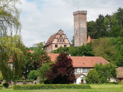 Unsere Burg im Dorf