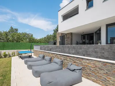 outside