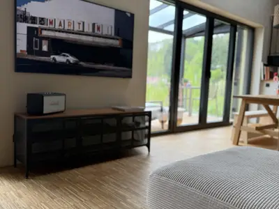 Wohnbereich mit TV