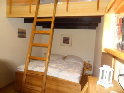 Schlafzimmer 2 mit 4 Schlafmöglichkeiten