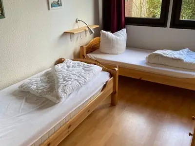 Schlafzimmer mit 2 Einzelbetten Haus 93