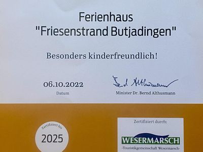 Zertifizierungsurkunde