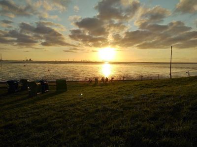 Direkte Umgebung des Objekts. Blick auf Wilhelmshaven