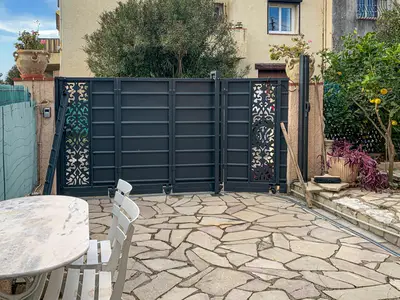 outside