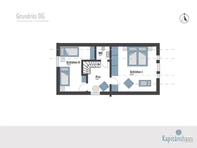 Ferienhaus für 5 Personen (94 m²) in Carolinensiel 6/10