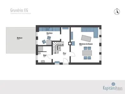 Ferienhaus für 5 Personen (94 m²) in Carolinensiel 7/10