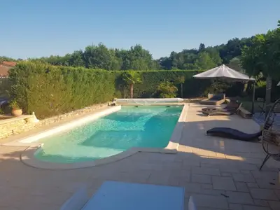 Pool des Ferienhauses