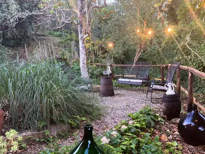 outside