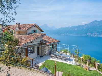 Villa Castelletto mit Seeblick von Saló bis Riva