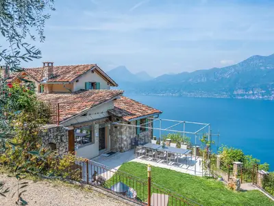 Villa Castelletto mit Seeblick von Saló bis Riva
