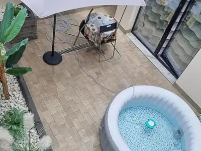 outside