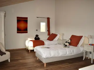 Schlafbereich. Zimmer 4 "kana" 2 Einzelbetten