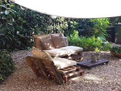 outside