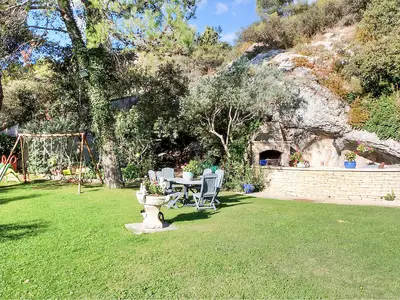outside