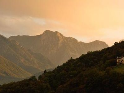 Blick vom Haus - tiefe Ruhe in der Natur