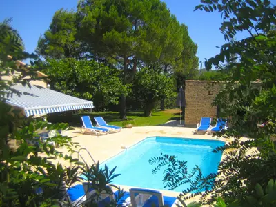 Pool des Ferienhauses