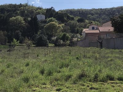 Vue de la propriété sur les collines