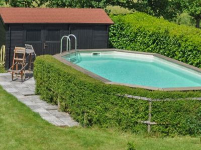 Schwimmbad des Ferienhauses