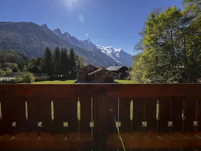Blick von den Schlafzimmern auf die Balkone