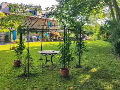 outside