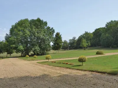 outside