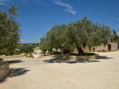 outside