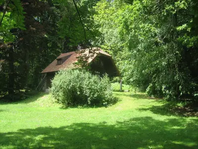 Außenansicht des Gebäudes. Aussenansicht Garten