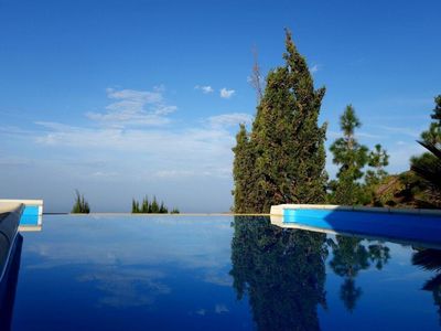 Privatpool mit Blick auf den Atlantik