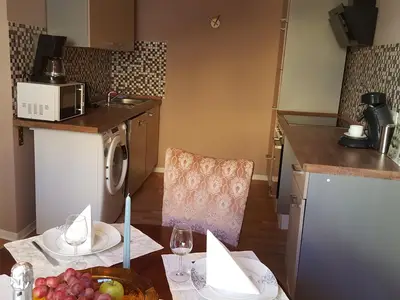 Küche mit Essecke