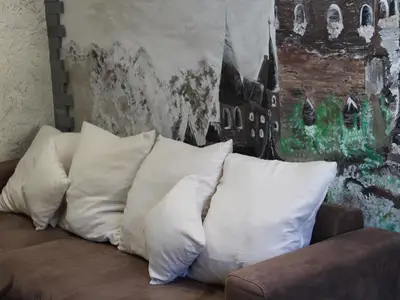 Wohnzimmercouch mit Schlaffunktion