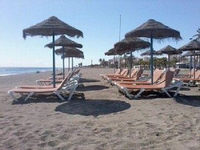 Strand von Torre Del Mar, ca. 30 Autominuten von der Villa entfernt.