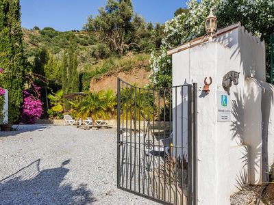 Einfahrt Finca El Capricho