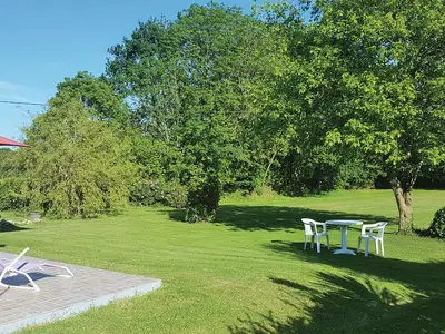 outside