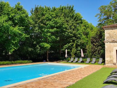 piscine gite roulottes domaine de la brette condom