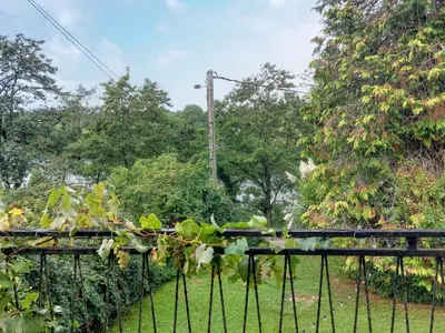 outside