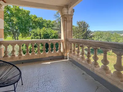 outside
