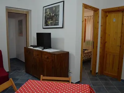Wohnzimmer und Küche