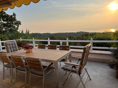 Terrasse mit grandioser Aussicht